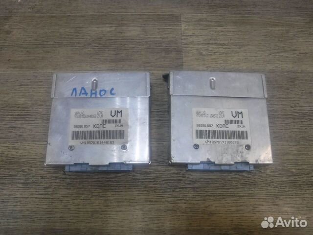 Эбу (Блок управления двигателем) Chevrolet Lanos