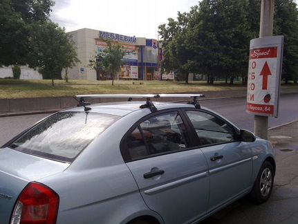 Багажник на крышу Verna на Парковом