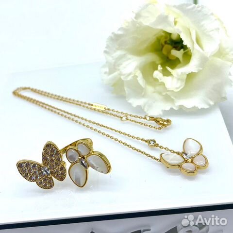 Кольцо Van cleef (безразмерное)