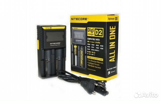 Зарядное устройство nitecore D2 18650/16340 на 2