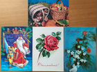 Почтовые открытки СССР 70-х годов чистые