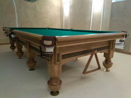 Бильярд-замена сукна, сборка