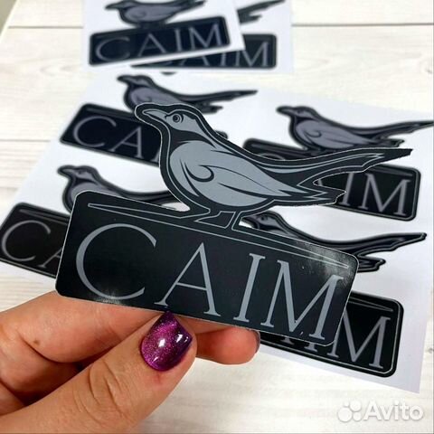 Печать наклеек, стикеров, визиток, бирок, дизайн