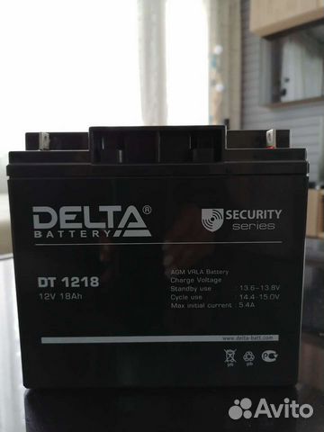 Аккумуляторная батарея Delta DT 1218 (12V / 18Ah)