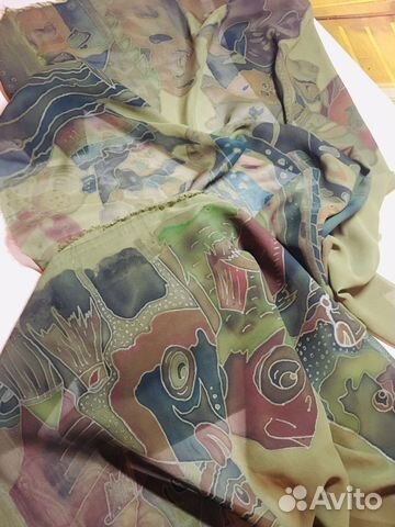 Хаори из шелка ручной работы