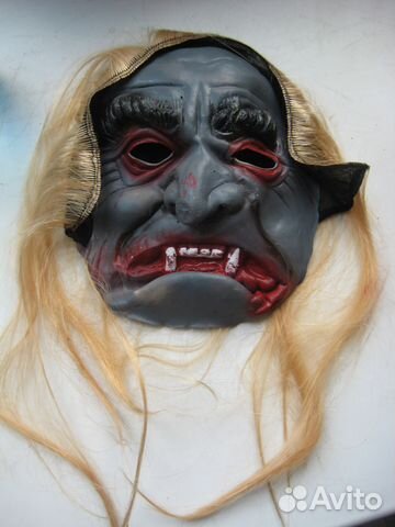 Маска на хэллоуин