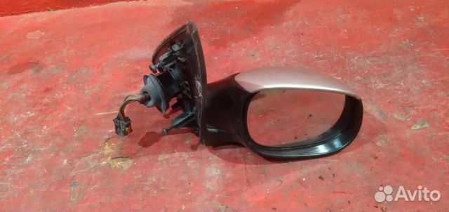 Пежо 206 зеркало правое электрическое серое
