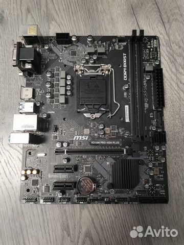 Новая Материнская плата MSI H310M PRO-VDH plus