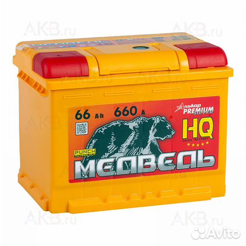 Аккумулятор медведь 66