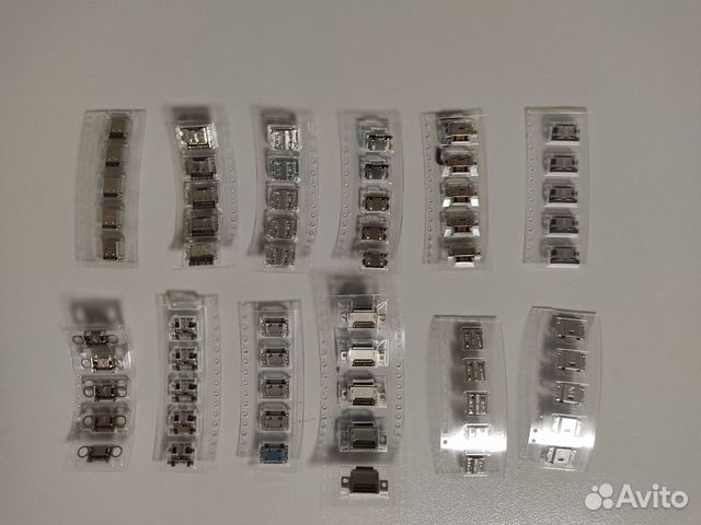 Разъём зарядки в ассортименте