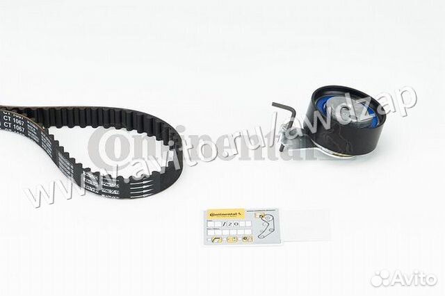 Комплект ремня грм peugeot 306 207 partner citroen
