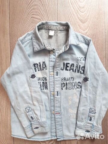 Джинсовая рубашка