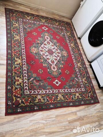 Ковер бу шерстяной 1.5 х 2