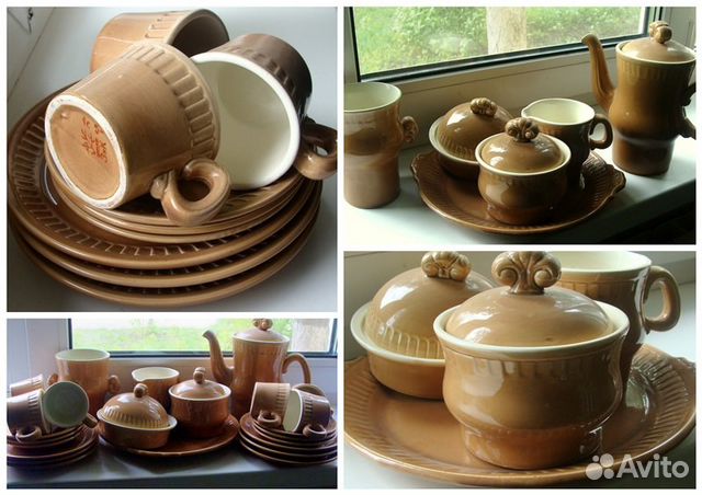 Сервиз кофейный керамика