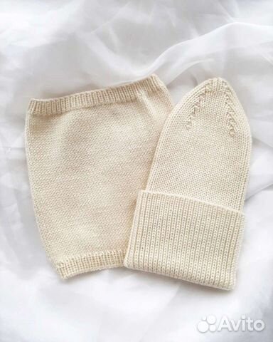 Комплект шапка и снуд наличие