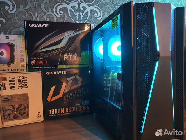 Мощный игровой Пк Core i5 12400+RTX3060 12GB