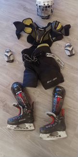 Коньки bauer suprime 1x 13,5 yth форма 6-8 лет