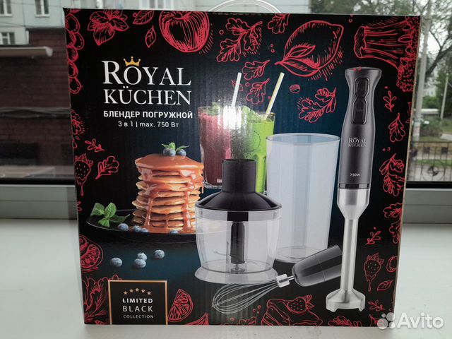 Блендер погружной royal kuchen