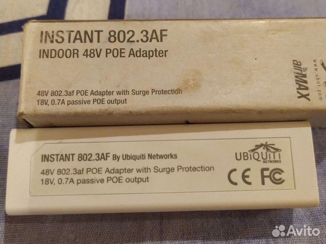 802.3 af. Ubiquiti instant 802.3af USB
