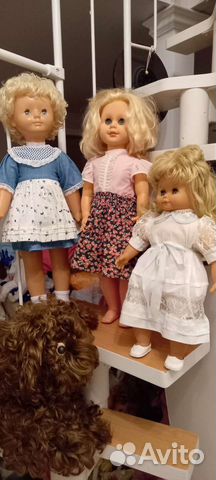 Кукла ссср, гдр, мягкая игрушка собака купить в Красногорске | Хобби и ...