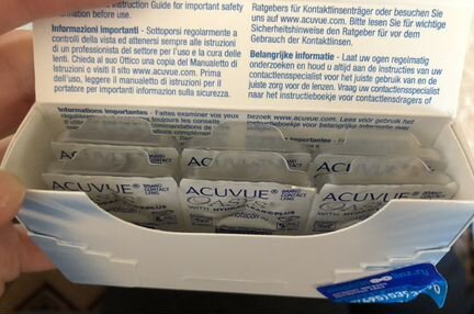 Линзы acuvue oasys -1,7