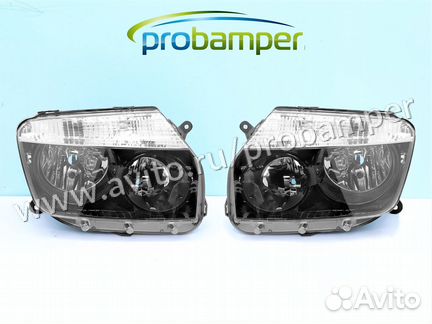 Фара Renault Duster (10-г) + черные