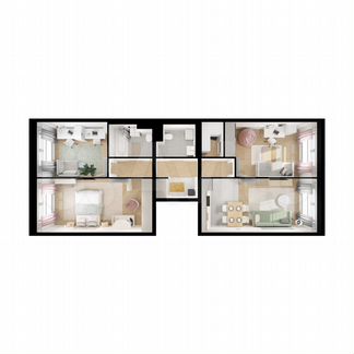3-к квартира, 76.2 м², 17/17 эт.