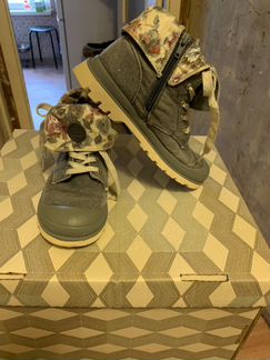 Джинсовые ботинки