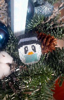 Снеговик в маске