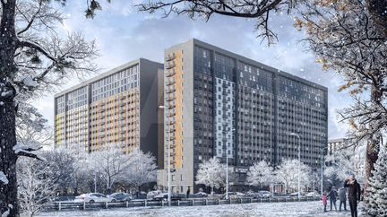 2-к апартаменты, 50.3 м², 17/17 эт.