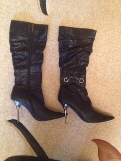 Сапоги натур. кожа