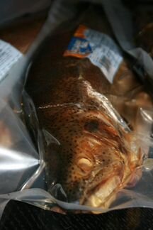 Горячего копчения форель