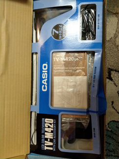 Автомобильный цветной телевизор Casio TV-M420