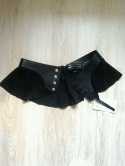 Пояс натуральная кожа zara