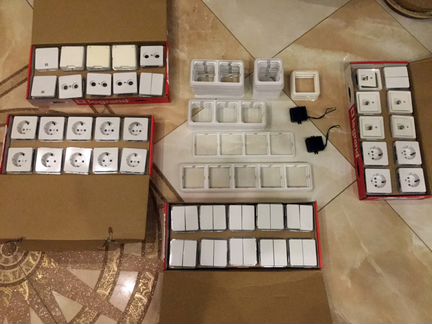 Розетки, выключатели и рамки elso Fashion