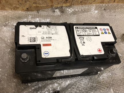 Аккумулятор 90 Ah 12 V 900 BMW 2014 г