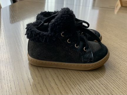 Высокие кеды для девочки Pom D’api