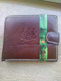 Кошелек кожаный Мальборо
