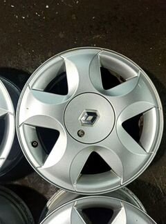 Диски бу оригинал R15 C на Renault
