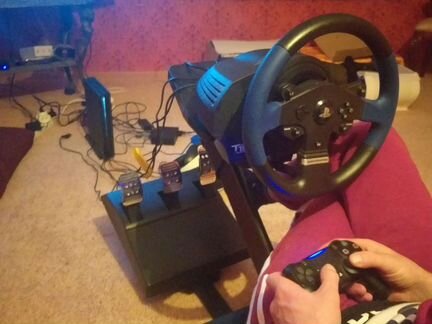 Продаю игровую платформу,P.S4 Pro 1t,руль Ps Trans