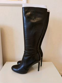 Кожаные сапоги Эконика