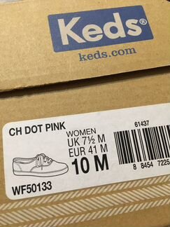 Кеды Keds CH DOT pink новые