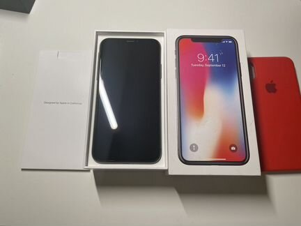 iPhone x 256gb space grey