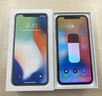 Телефон iPhone X 256gb Рст Оригинал