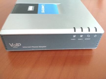 VoIP шлюз linksys pap2t 2 порта