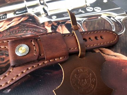 Ремешок напульсник для часов буйвол №321