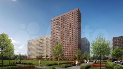 2-к квартира, 69.7 м², 2/15 эт.