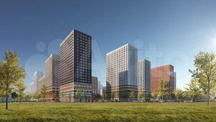 1-к квартира, 41.2 м², 24/25 эт.