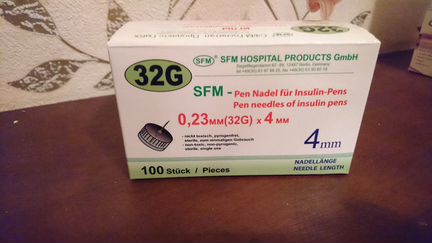 Инсулиновые иглы 4 и 5 мм
