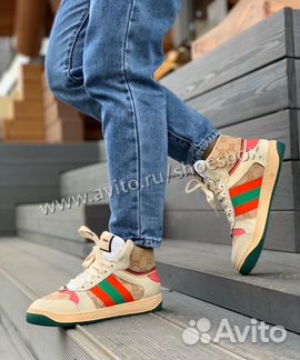Высокие кеды gucci
